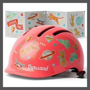 Thousand -  Babies Cycling Helmet Pink Toddler Bike Pink